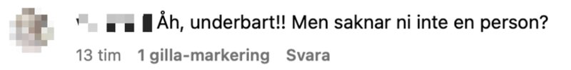 Pernillas kommentarsfält Pernillas kommentarsfält